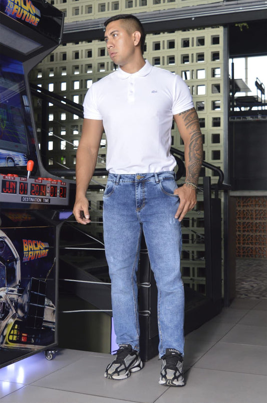JEAN CABALLERO STRETCH AZUL  FROSTER REF 1121