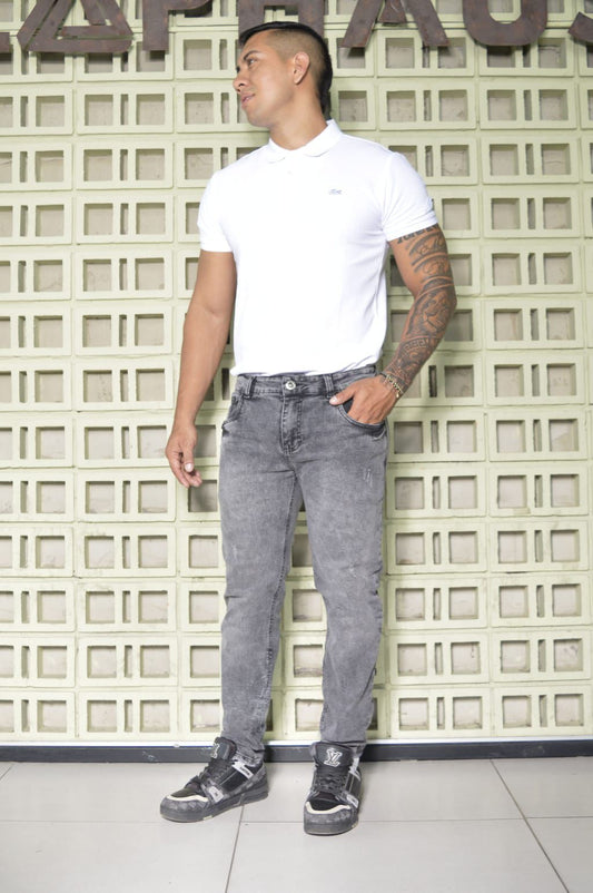 JEAN CABALLERO STRETCH HUMO GRIS REF 1119